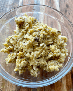 mashed chickpeas