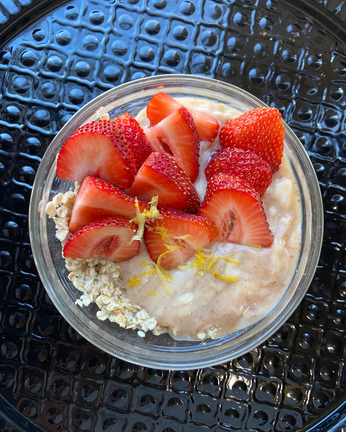 Strawberries and Cream Oatmeal