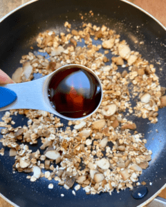 maple syrup for vegan granola