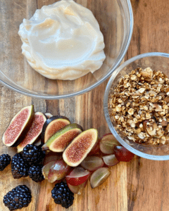 vegan parfait ingredients