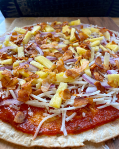 vegan Hawaiian Pizza