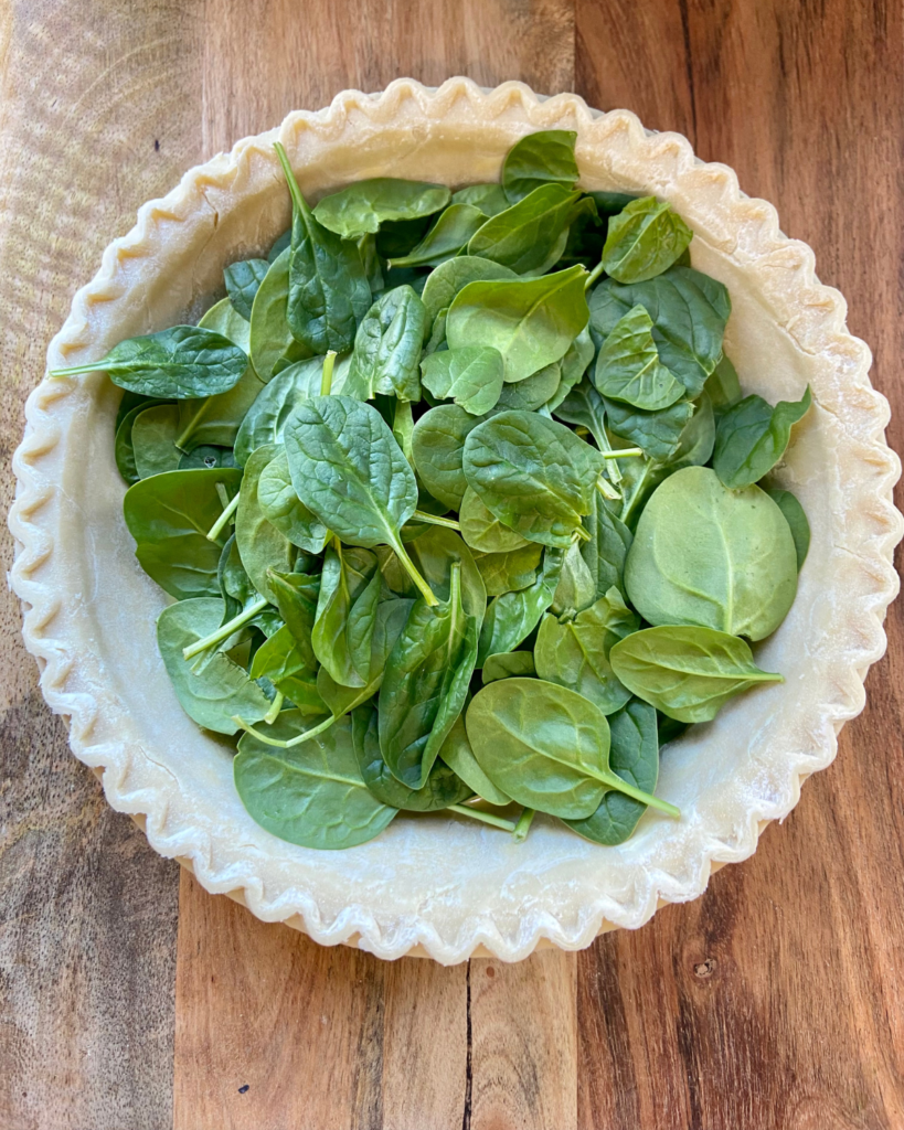 SPINACH AND ARTICHOKE VEGAN QUICHE - Olive You So Matcha