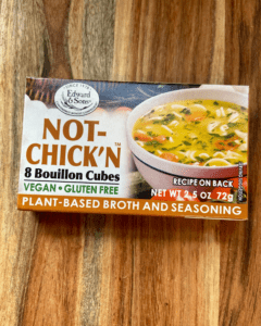 not chick'n vegan bouillon cube