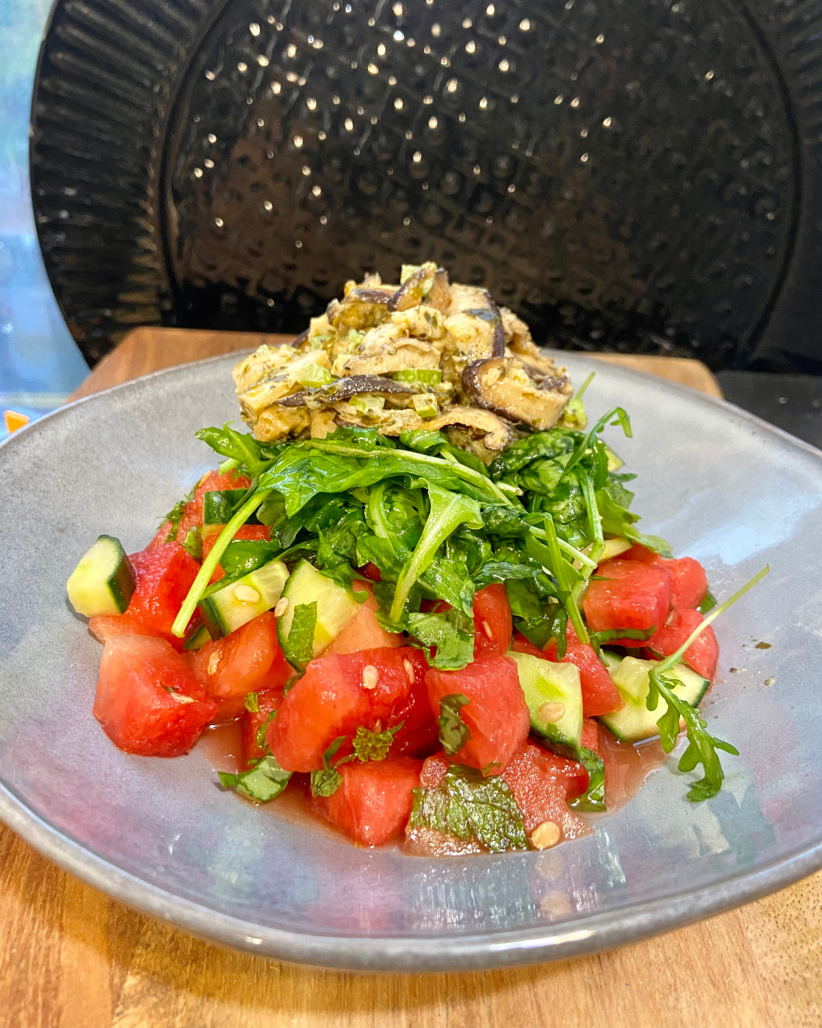 VEGAN SEAFOOD WATERMELON SALAD