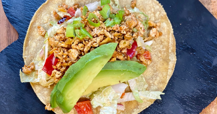 FIVE SPICE TOFU TACO