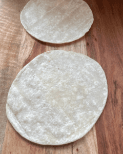 tortillas for vegan taco recipe