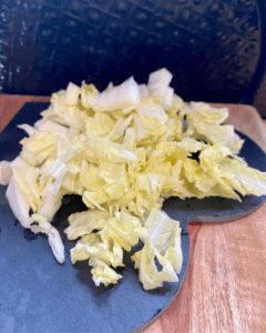 healthy Napa cabbage