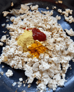 tofu scramble for high protein recipe