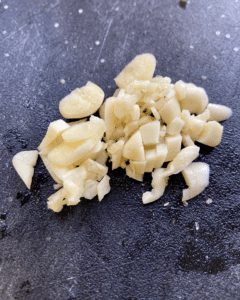 garlic for vegan breakfast recipe