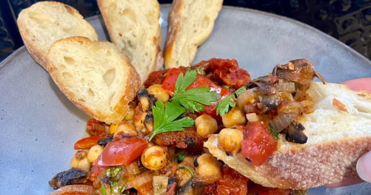 Smoky Fra Diavolo with Sliced Baguette