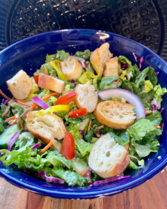 Italian hoagie sandwich salad vegan recipe