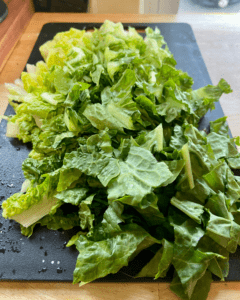 lettuce for Italian hoagie sandwich salad vegan recipe