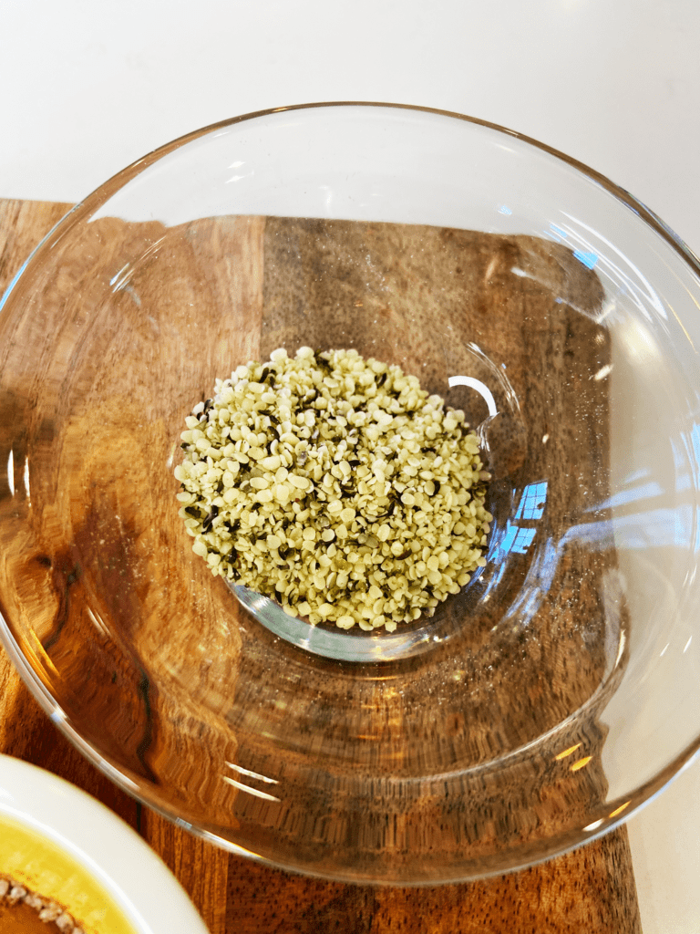 hemp seeds for healthy vegan smoothie recipe