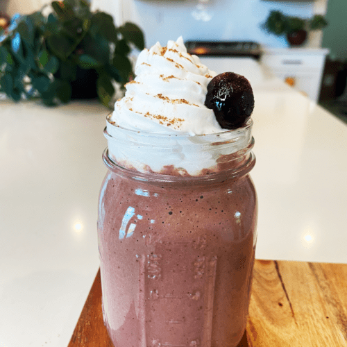 black licorice vegan smoothie