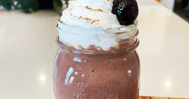 Black Licorice Dessert Smoothie