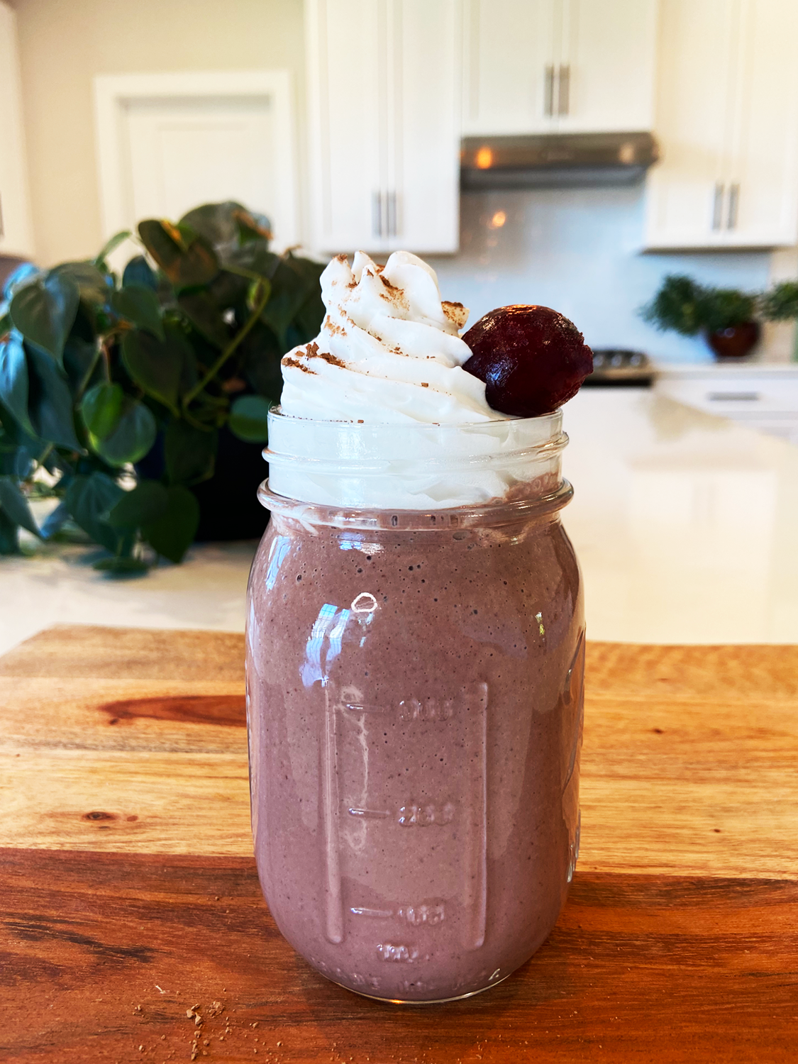 Chocolate Cherry Dessert Smoothie