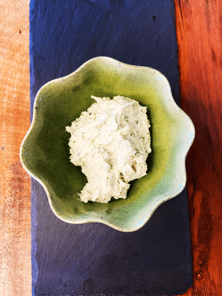 wasabi vegan cream cheese spread