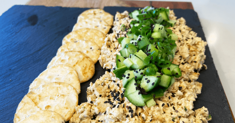 Vegan Spicy Tuna Snack Plate