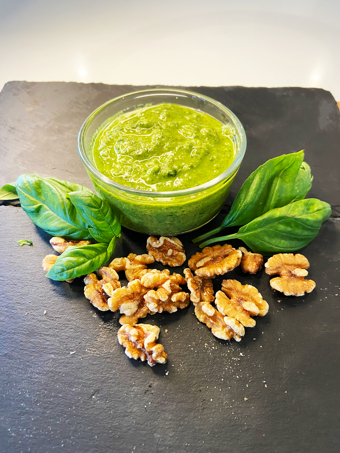 Vegan Pesto Recipe With Walnuts