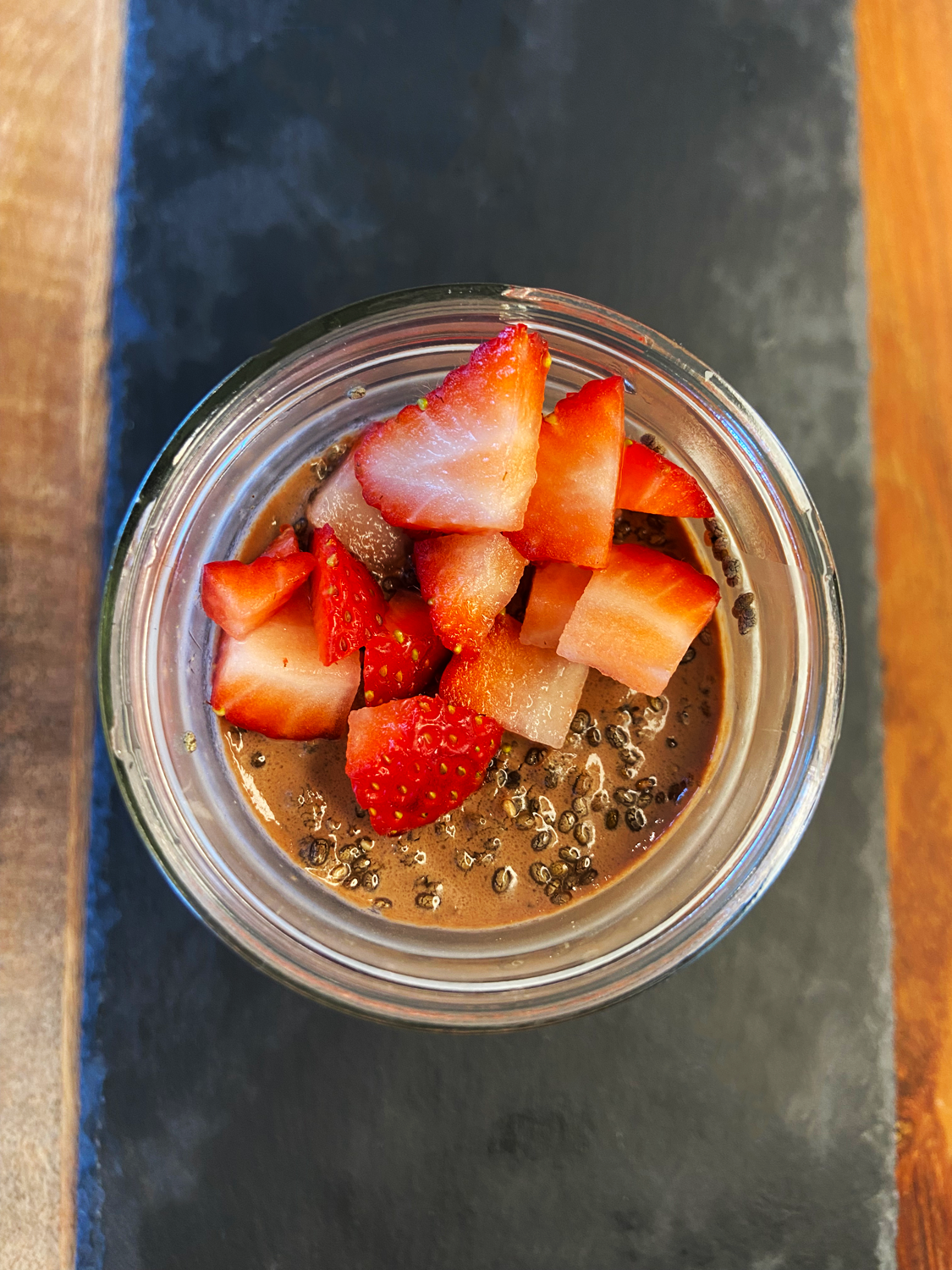 chia seed pudding recipe with oat milk : cocoa black licorice