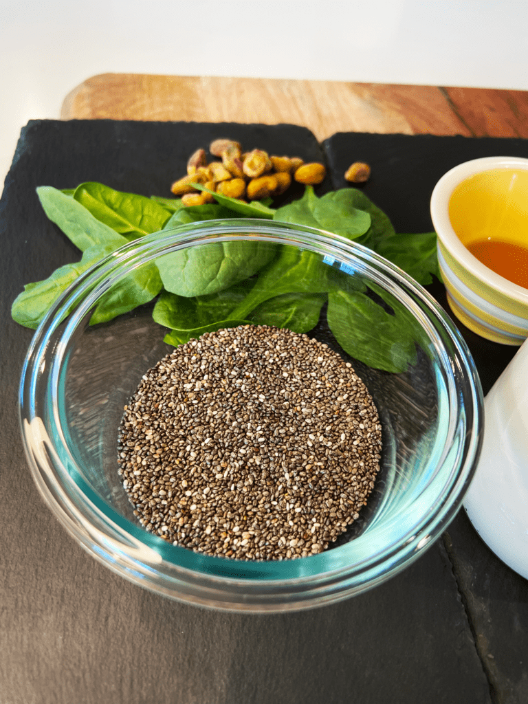 chia seeds for how to make chia pudding with oat milk