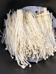 enoki mushrooms in air fryer