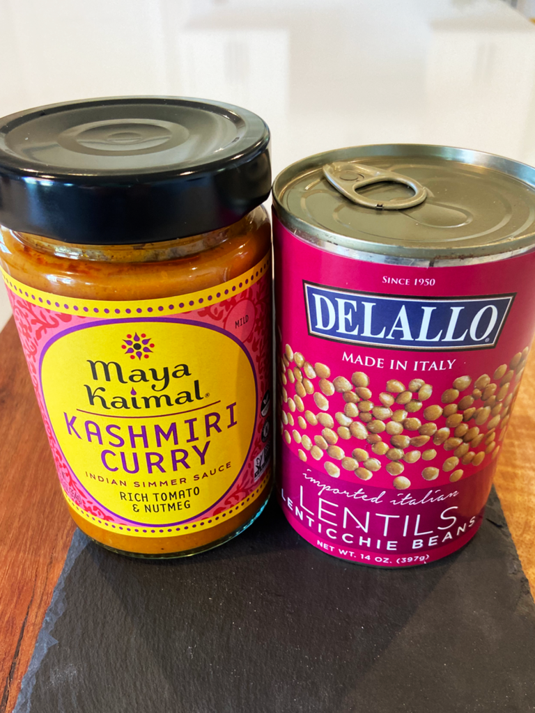 Delallo's canned lentils