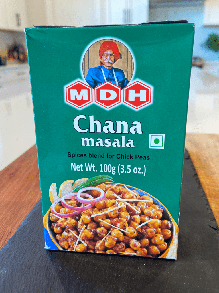 chana masala spice mix for  Indian lotus root recipe 