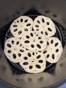 lotus root in an air fryer