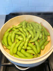 edamame steam basket