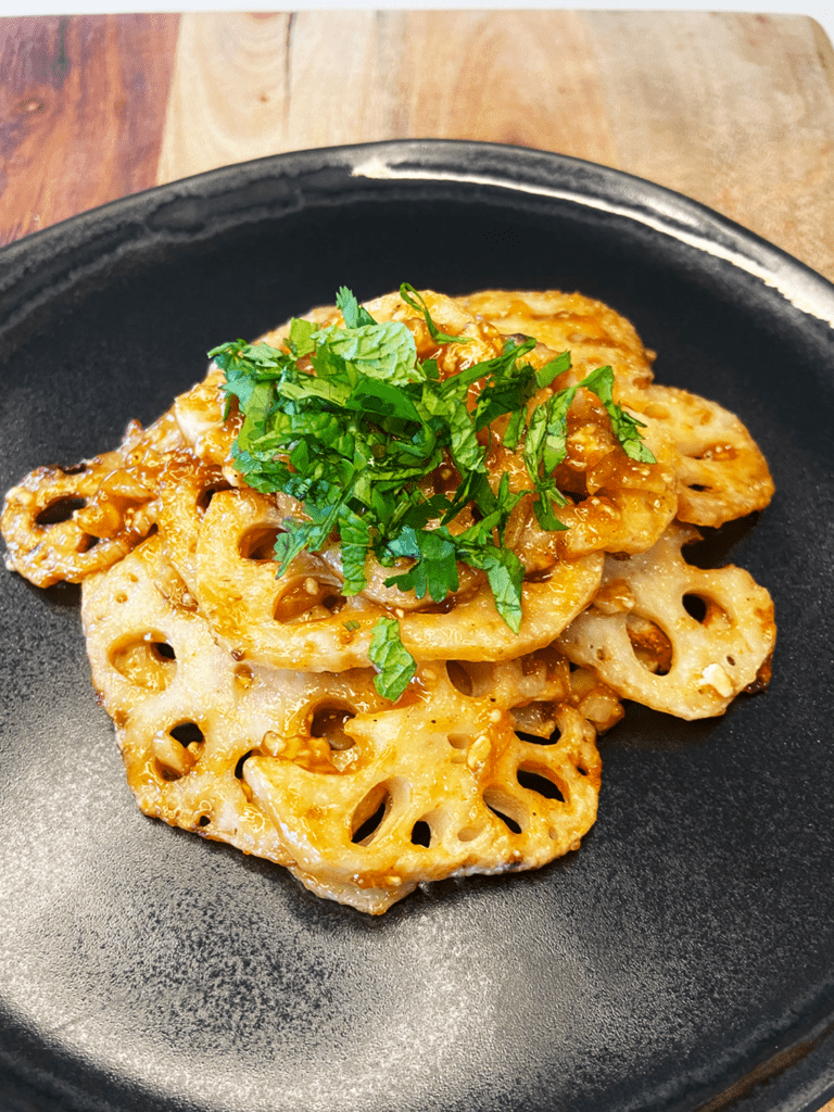 Indian lotus root recipe with sweet and spicy sauce Olive You So Matcha