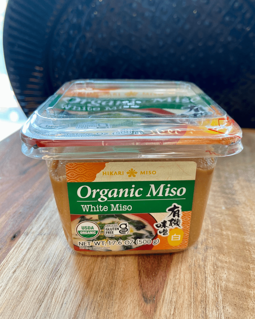 container of miso paste  for can miso paste be frozen post