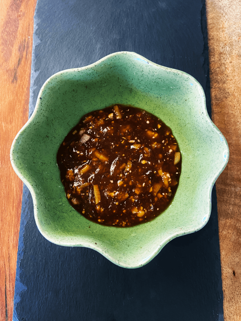 sauce for  Indian lotus root recipe 