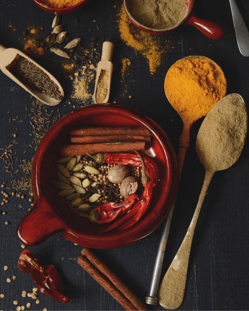 garam masala as a Chinese five spice powder substitute