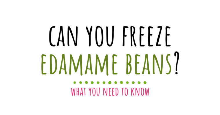 can you freeze edamame beans : how to freeze edamame