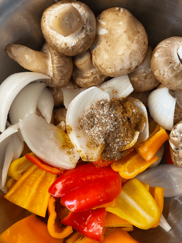 seasoning vegetables for air fryer vegetable kabobs