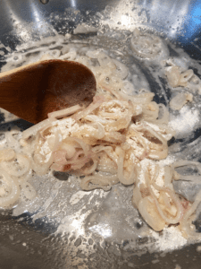 adding flour to vegan Guinness Gravy