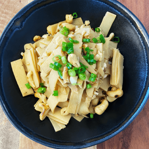 how to cook canned bamboo shoots