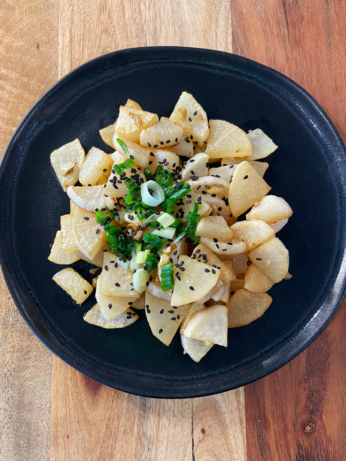 Easy Roasted Daikon Radish Recipe