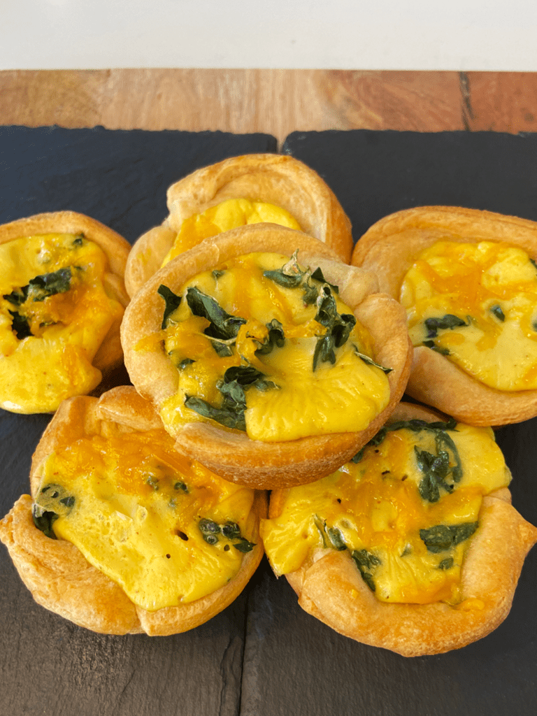 Easy Vegan Just Egg Quiche Cups Mini kale and cheddar Olive You So