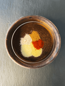 spices for Just Egg Quiche cups