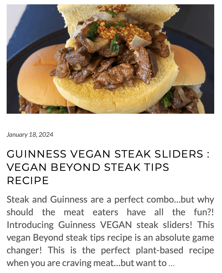 link for vegan steak slider recipe