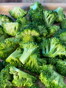 broccoli for air fryer broccoli with Gochujang peanut sauce