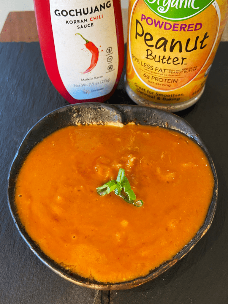 Gochujang peanut sauce