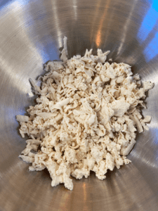 grated tofu for air fryer cheesy vegan crab bites