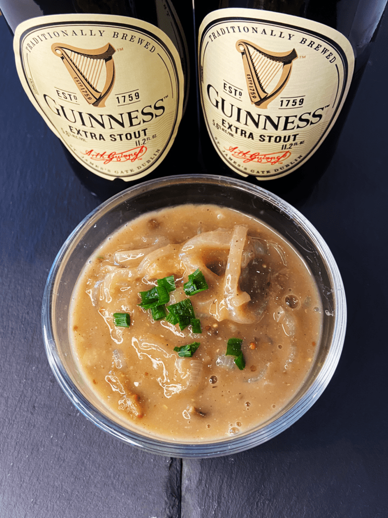 vegan Guinness gravy for St. Patrick's day