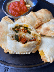 Italian air fryer vegan hot pockets recipe