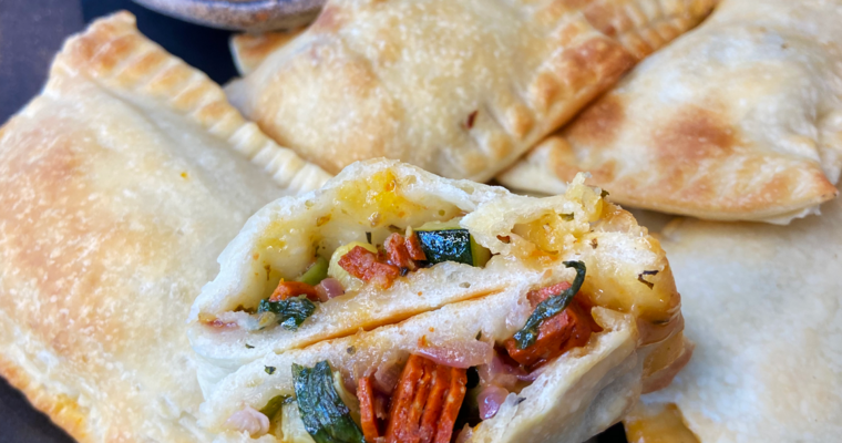 air fryer vegan hot pockets recipe : Italian hand pies