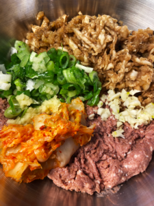 ingredients for air fryer kimchi beyond meatballs