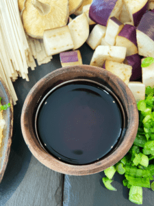 liquid seasoning for Gochujang Miso Udon Noodle Soup with Japanese Eggplant